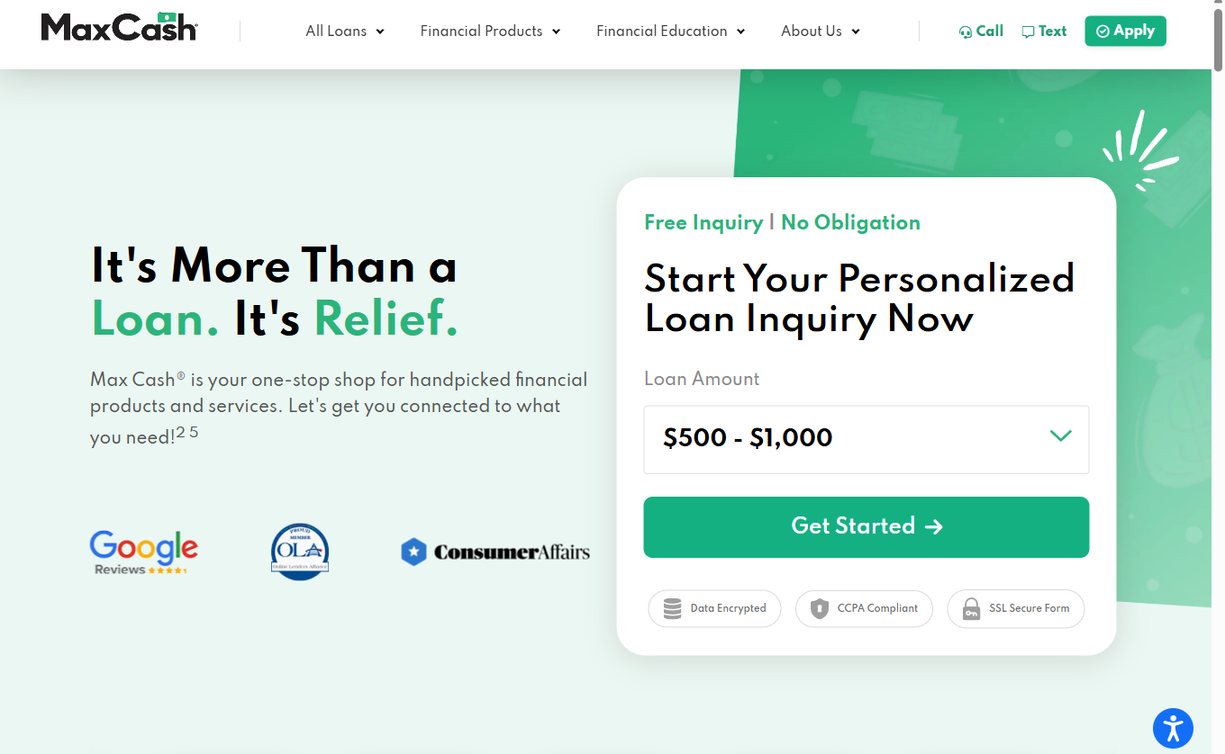 Max Cash – maxcash.com